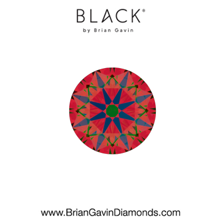 0.51 D VVS2 Black by Brian Gavin Round aset
