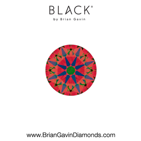 0.33 D VVS1 Black by Brian Gavin Round aset