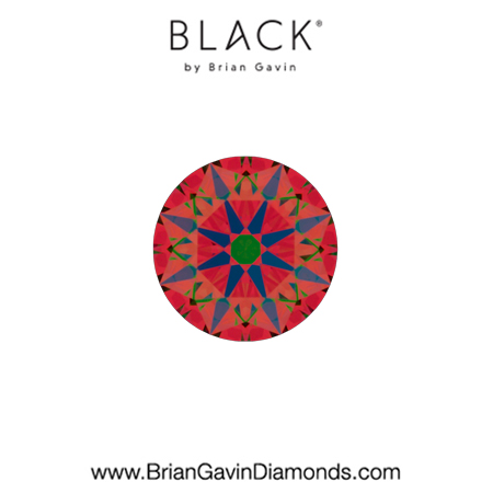 0.33 D VS2 Black by Brian Gavin Round Round aset