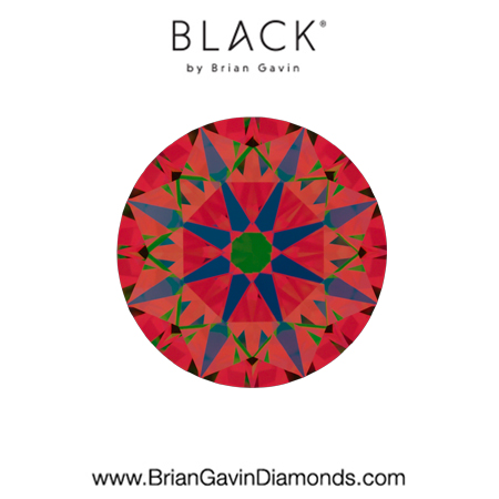 1.82 I VS1 Black by Brian Gavin Round Round aset