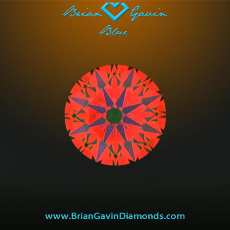 0.568 H VVS2 Blue Round aset