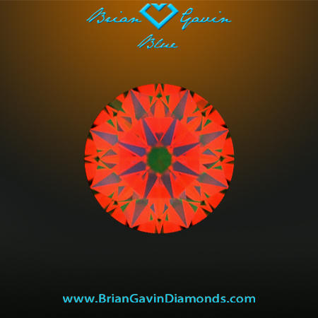 0.712 F SI1 Blue Round aset