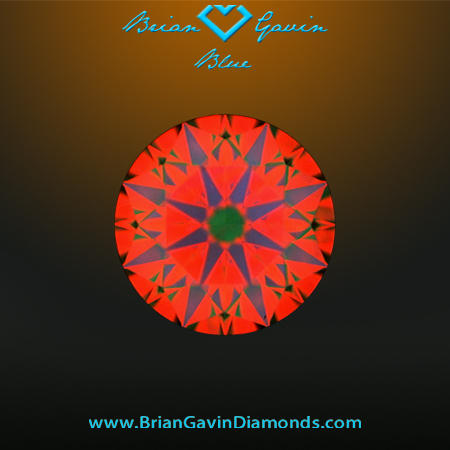 0.806 H VS2 Blue Round aset