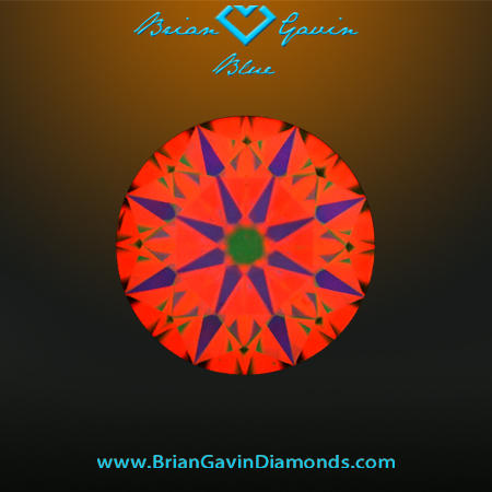 1.011 I SI1 Blue Round aset