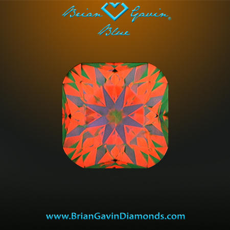 1.005 E SI1 Blue Cushion aset