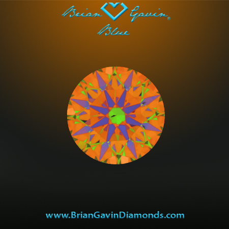 0.512 F SI1 Blue Round aset