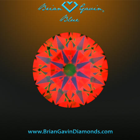 0.733 F VS2 Blue Round aset