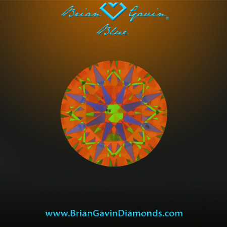 0.567 I SI1 Blue Round aset