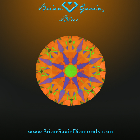 0.811 G VS2 Blue Round aset