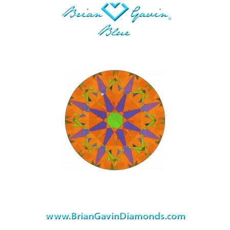 0.975 I VS1 Blue Round aset