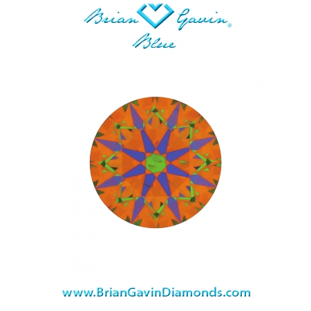 0.504 I SI1 Blue Round aset