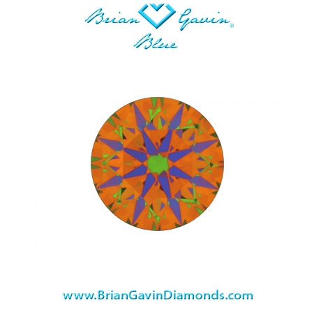 0.504 H VVS2 Blue Round aset