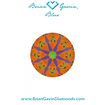 1.370 H VVS2 Blue Round aset