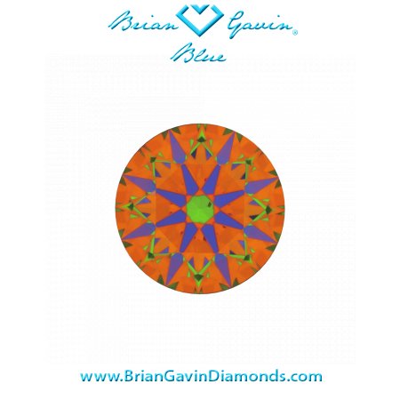 0.962 H SI1 Blue Round aset