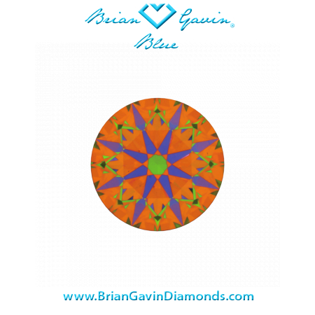 0.838 H VS2 Blue Round aset