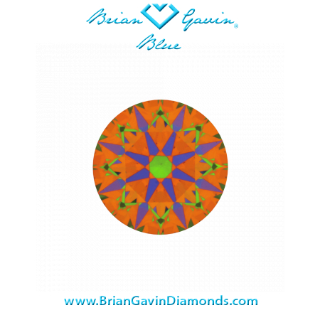 0.715 G SI1 Blue Round aset