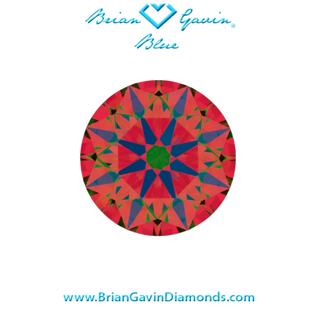 0.89 E VVS2 Brian Gavin Blue aset