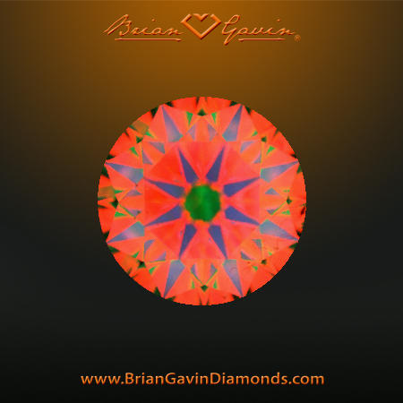 0.801 D VS2 Signature Round aset