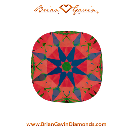 1.034 I VVS2 Signature Cushion aset