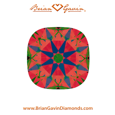 1.07 H VVS1 Signature Cushion aset