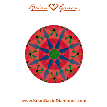 1.023 I VVS2 Brian Gavin Signature Round aset