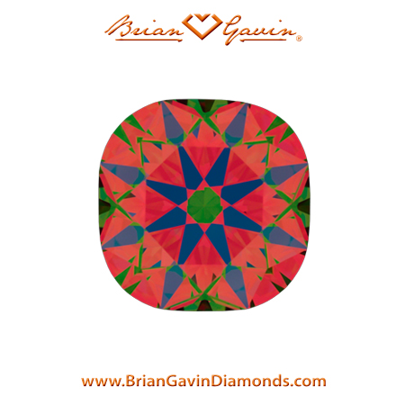 0.905 H VVS1 Signature Cushion aset