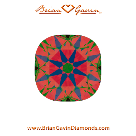 0.834 G VVS2 Signature Cushion aset