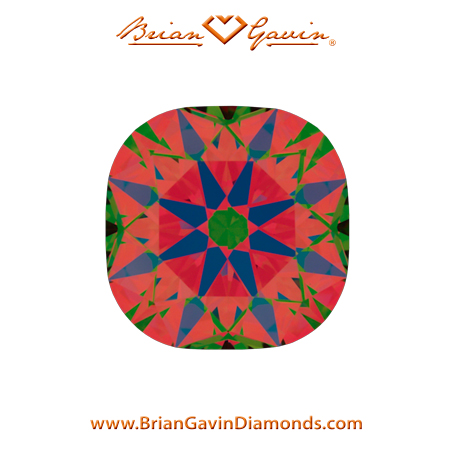 0.91 F VVS2 Signature Cushion aset