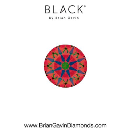 0.20 G VVS2 Black by Brian Gavin Round aset