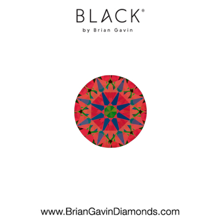 0.20 G VVS1 Black by Brian Gavin Round aset