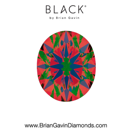 2.03 D VS2 Black by Brian Gavin Oval aset