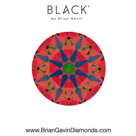 1 G VVS2 Black by Brian Gavin Round aset