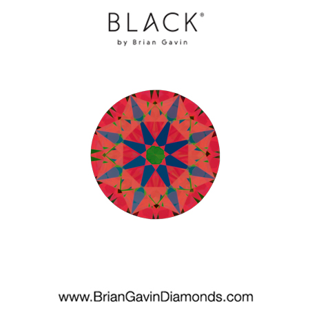 0.59 D VVS1 Black by Brian Gavin Round aset