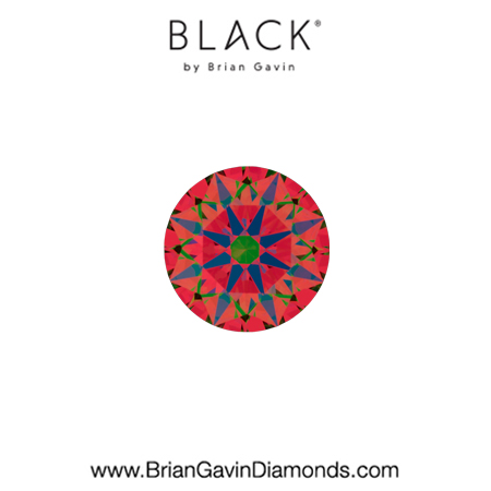 0.40 F SI1 Black by Brian Gavin Round aset