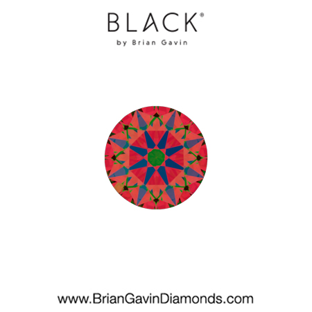 0.21 D VS1 Black by Brian Gavin Round aset