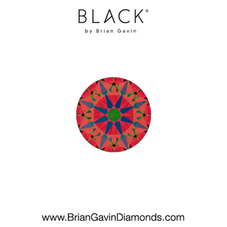 0.30 D VS1 Black by Brian Gavin Round aset