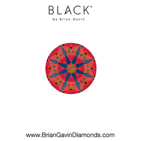 0.53 D VVS2 Black by Brian Gavin Round aset