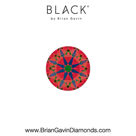 0.24 D VS2 Black by Brian Gavin Round aset