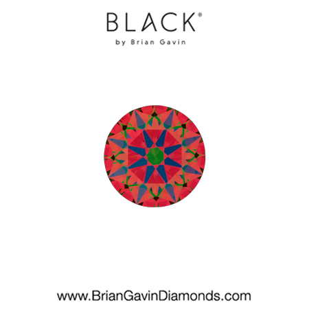 0.20 G VVS1 Black by Brian Gavin Round aset