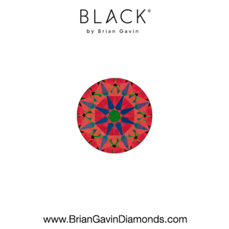 0.21 D VS2 Black by Brian Gavin Round aset