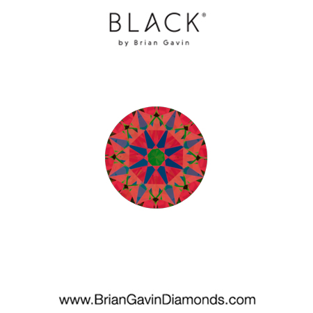 0.21 D VS1 Black by Brian Gavin Round aset