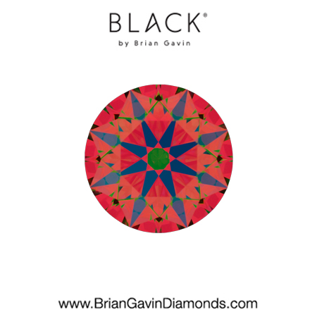 0.71 D VS1 Black by Brian Gavin Round aset