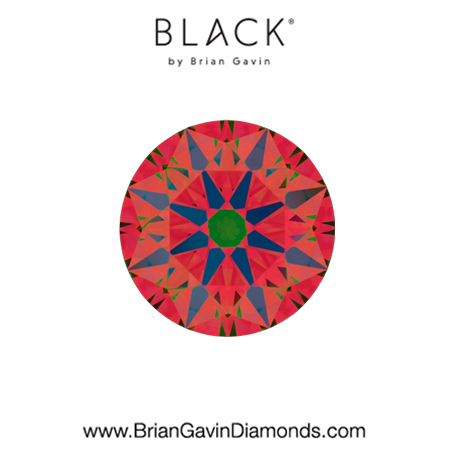 0.70 D VS1 Black by Brian Gavin Round aset