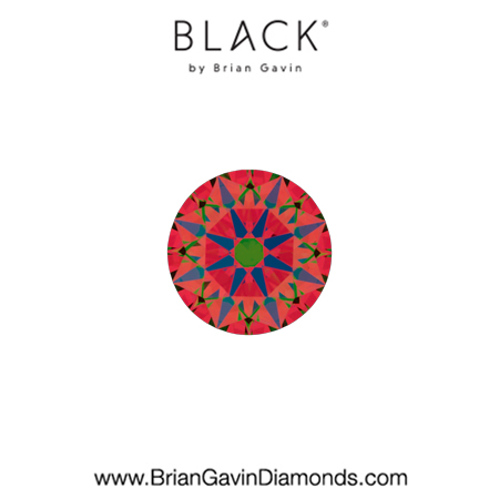 0.24 D VS1 Black by Brian Gavin Round aset