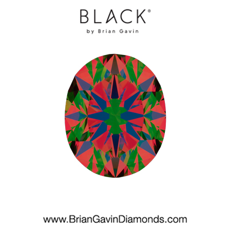 1.02 D VVS2Black by Brian Gavin Oval aset