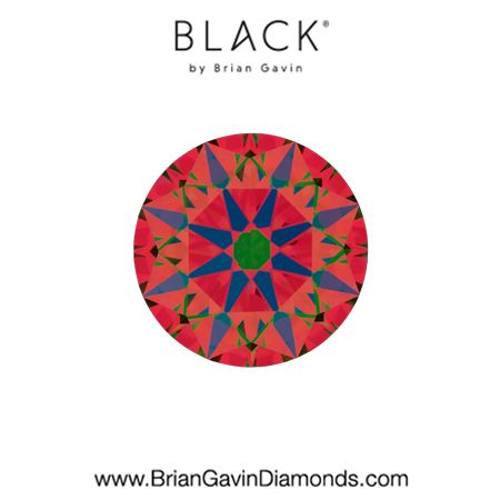 0.74 E VS2 Black by Brian Gavin Round aset