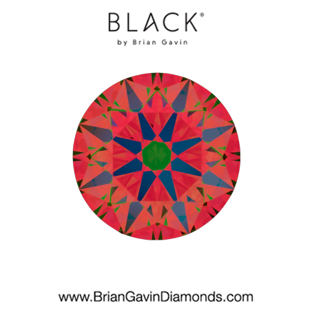 1.05 D VVS2 Black by Brian Gavin Round aset