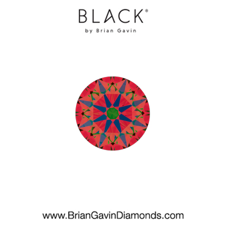 0.26 E VVS2 Black by Brian Gavin Round aset