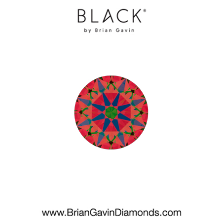 0.26 D VS2 Black by Brian Gavin Round aset