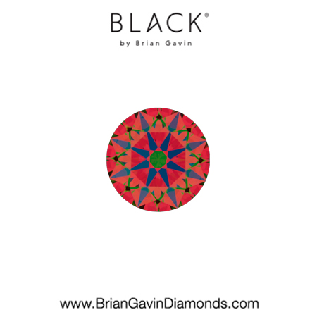 0.20 G VVS2 Black by Brian Gavin Round aset